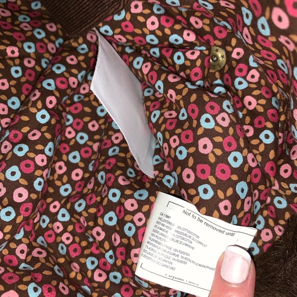 Cozy warm girls BABY GAP coat Size 2 - Picture 4 of 7